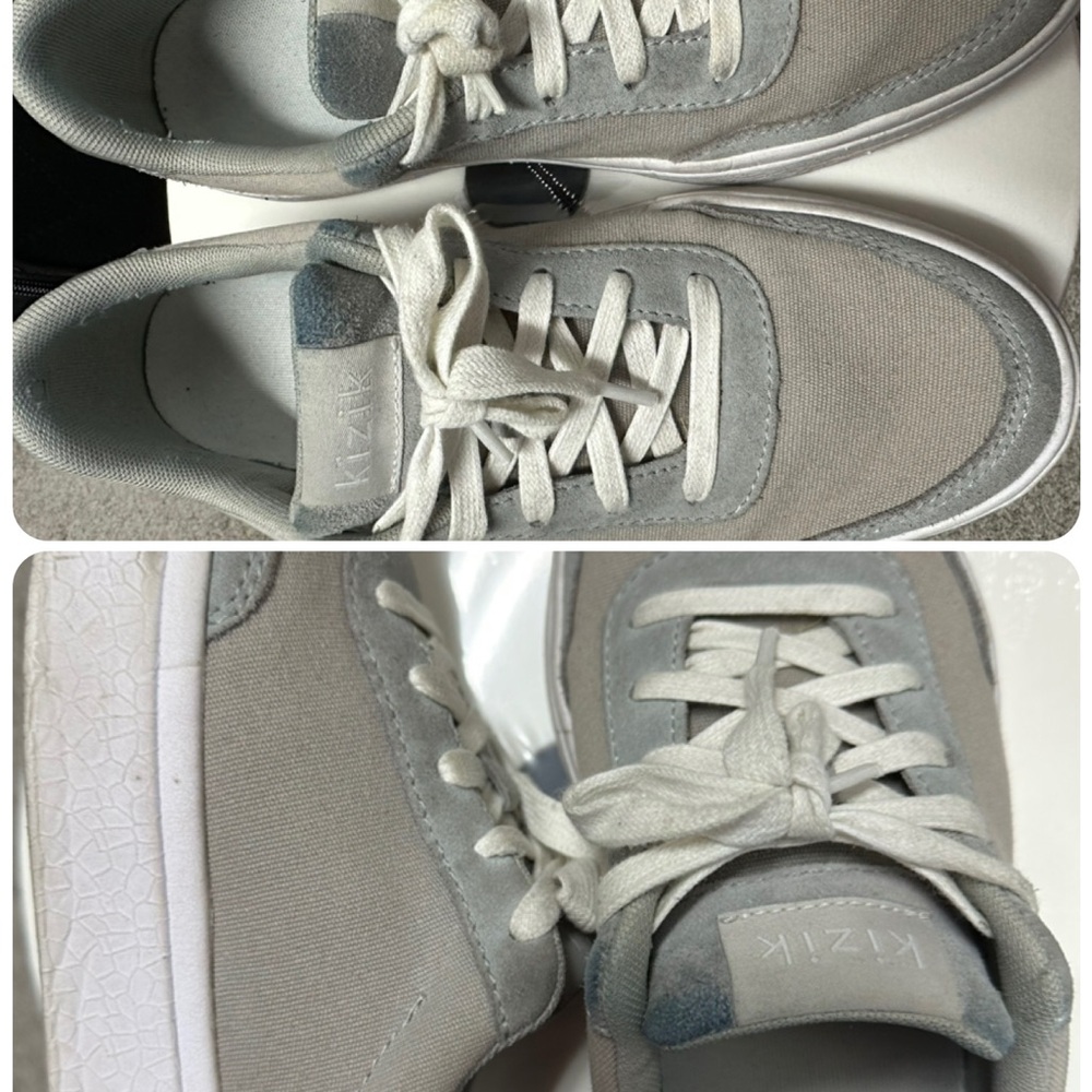 Kizik Women's Gray Athletic Shoes - Picture 1 of 1